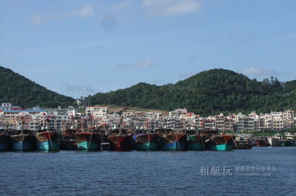 三亞旅游游艇租賃，三亞港至東島航線