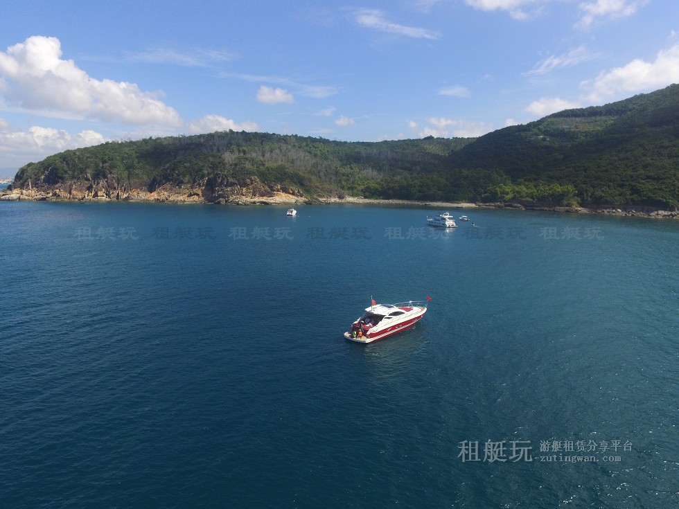 三亞旅游游艇租賃，三亞港至三亞角航線