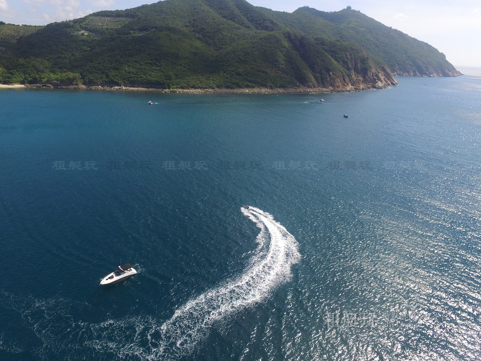 三亞旅游游艇租賃，三亞港至三亞角航線