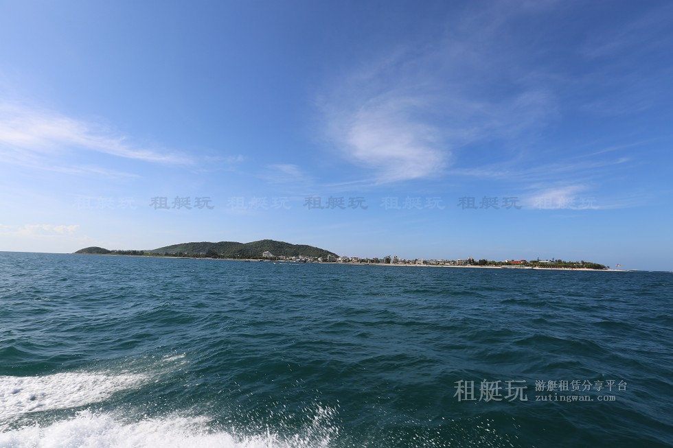 三亞旅游游艇租賃，三亞港至西島航線