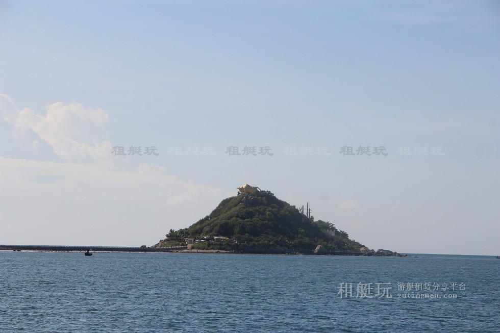 三亞旅游游艇租賃，三亞港至西島航線